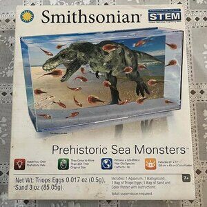 NEW Smithsonian STEM Prehistoric Sea Monsters Triops Aquarium Kit